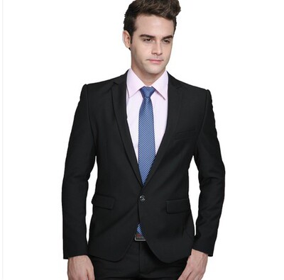 New products man Cambodia brand A single row of buttons man 's suit Spring Self cultivation coverall Groom coat wholesale