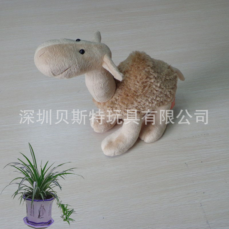 杏色沙漠駱駝公仔 (36)