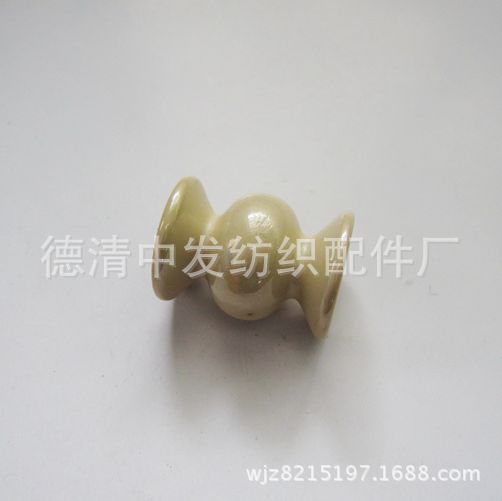 葫芦型导丝器 过线器 过纱器 瓷轮 电线电缆过线器 高度23