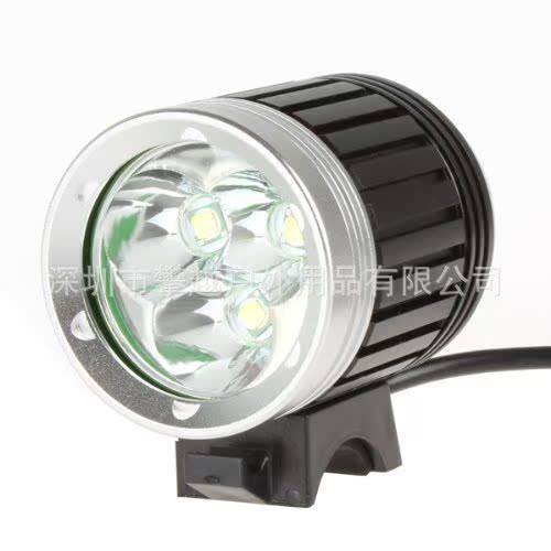 大功率 8.4V T6自行车灯 3T6自行车灯 3600LM超高亮自行车灯