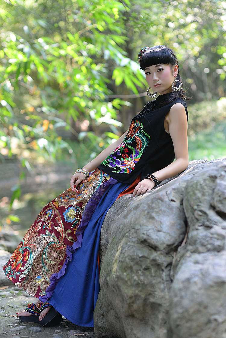 Gilet femme en Coton et lin - Ref 3316303 Image 14