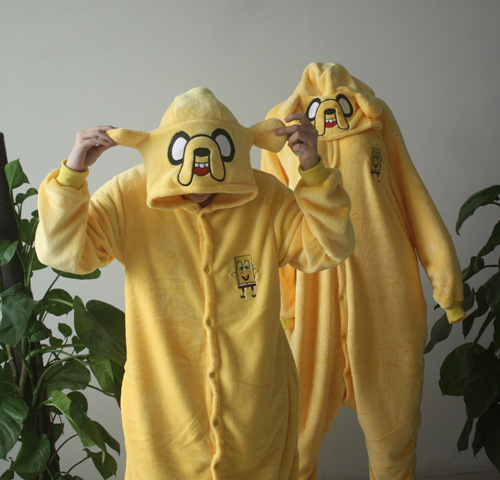 探险活宝Adventure Time芬恩Finn杰克Jake一起的冒险时间连体睡衣