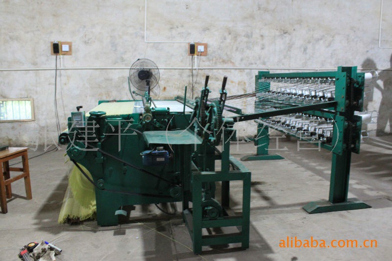 LFZ-16竹制品制作设备竹凉席大提花编织机 全新图案竹提花编织机