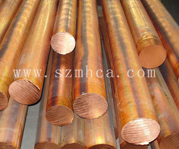 【现货】供应紫铜铜棒材 T2铜棒 电极铜棒