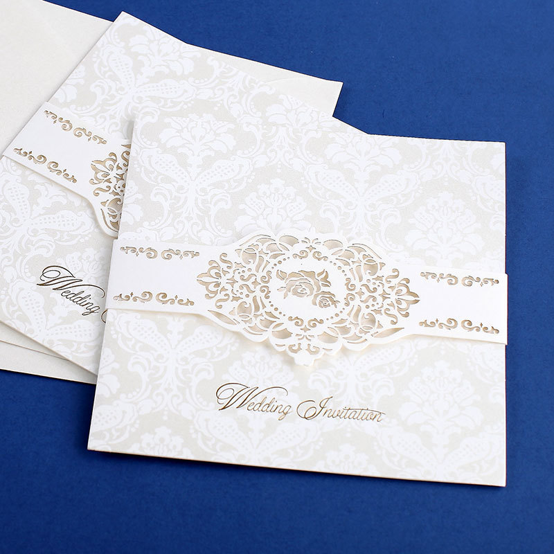 纸质贺卡雕花|印花|刻字