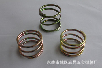 厂家热销压缩弹簧余姚弹簧耐高温涡卷弹簧可来图来样