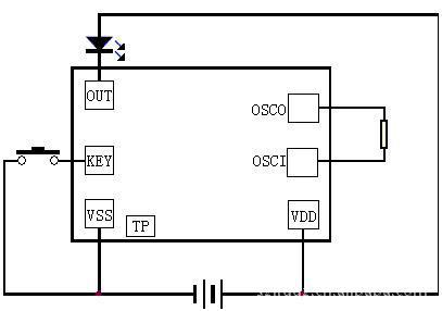 DL8943:6秒至10分钟定时IC(外接电阻调)芯片