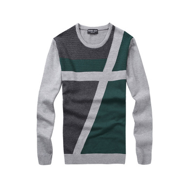 2015新款男式毛线衣韩版修身春秋季适用圆领毛衣厂家正品清仓秒杀|ru