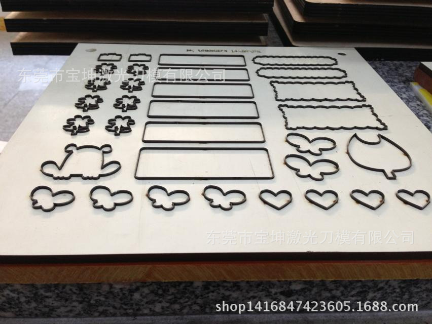 公仔贴胶板刀模