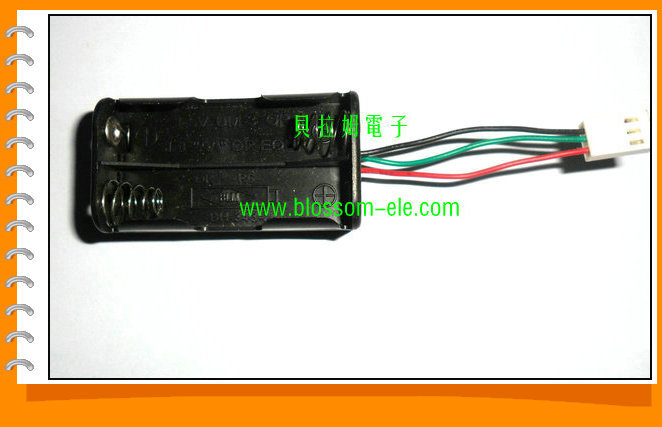 5号4节插头电池盒、4节五号3v电压电池盒，五号四节3v并联电池盒