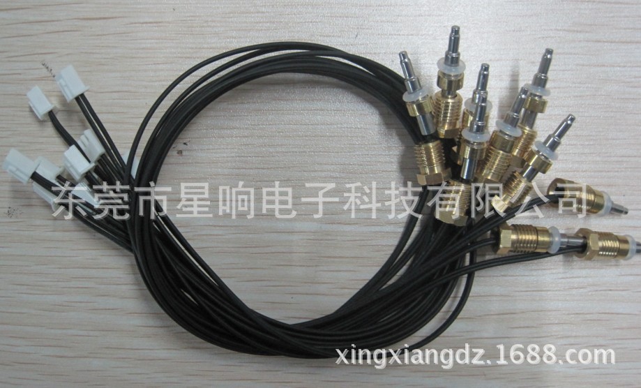 温度传感器，子弹头三节壳体封装NTC温度传感器