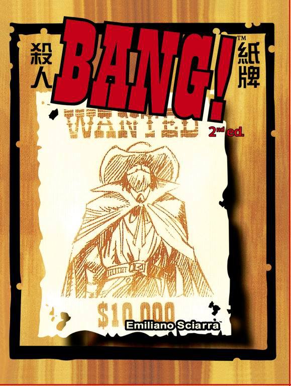 desktop game Murder Card BANG ,Three killed prototype game