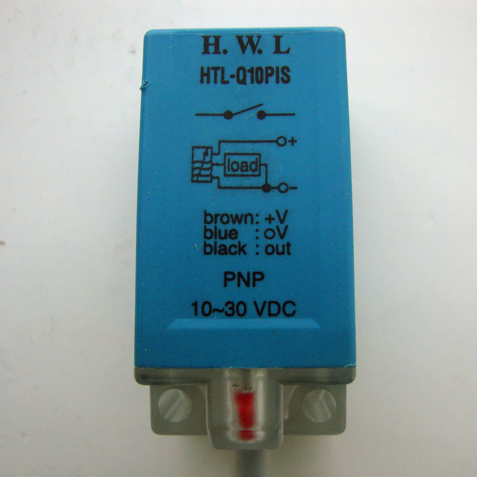 HWL方型接近开关10mm检测距离PNP式HTL-Q10P1S现货销售质保2