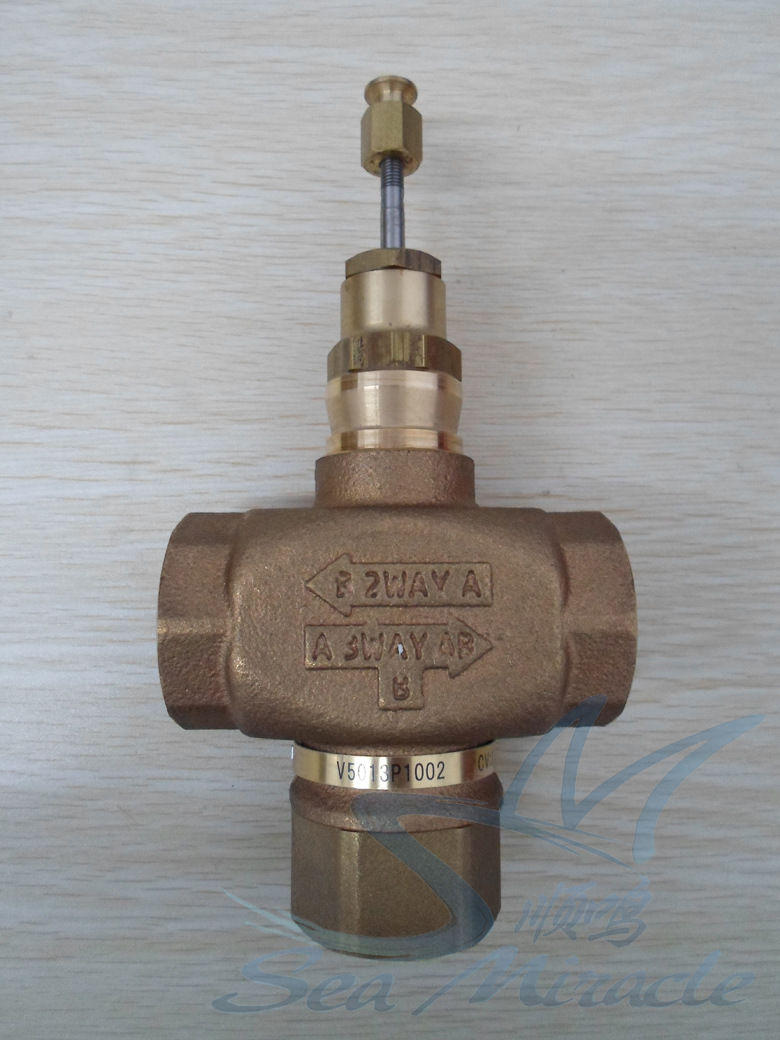 霍尼韦尔 V5013P1002 电动二通调节阀门螺纹水管阀门DN32 霍尼韦尔