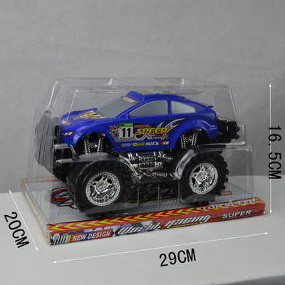 地摊热卖 新款儿童玩具车 惯性越野车 大号 批发 混批 套圈23-1|ru