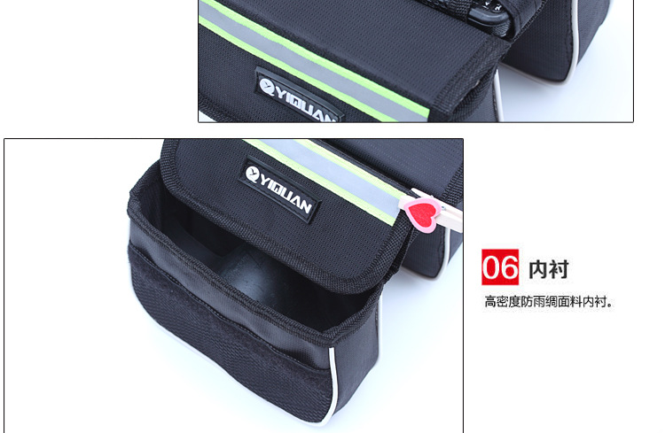 Sacoche pour vélo mixte YIQUAN - Ref 2214799 Image 21