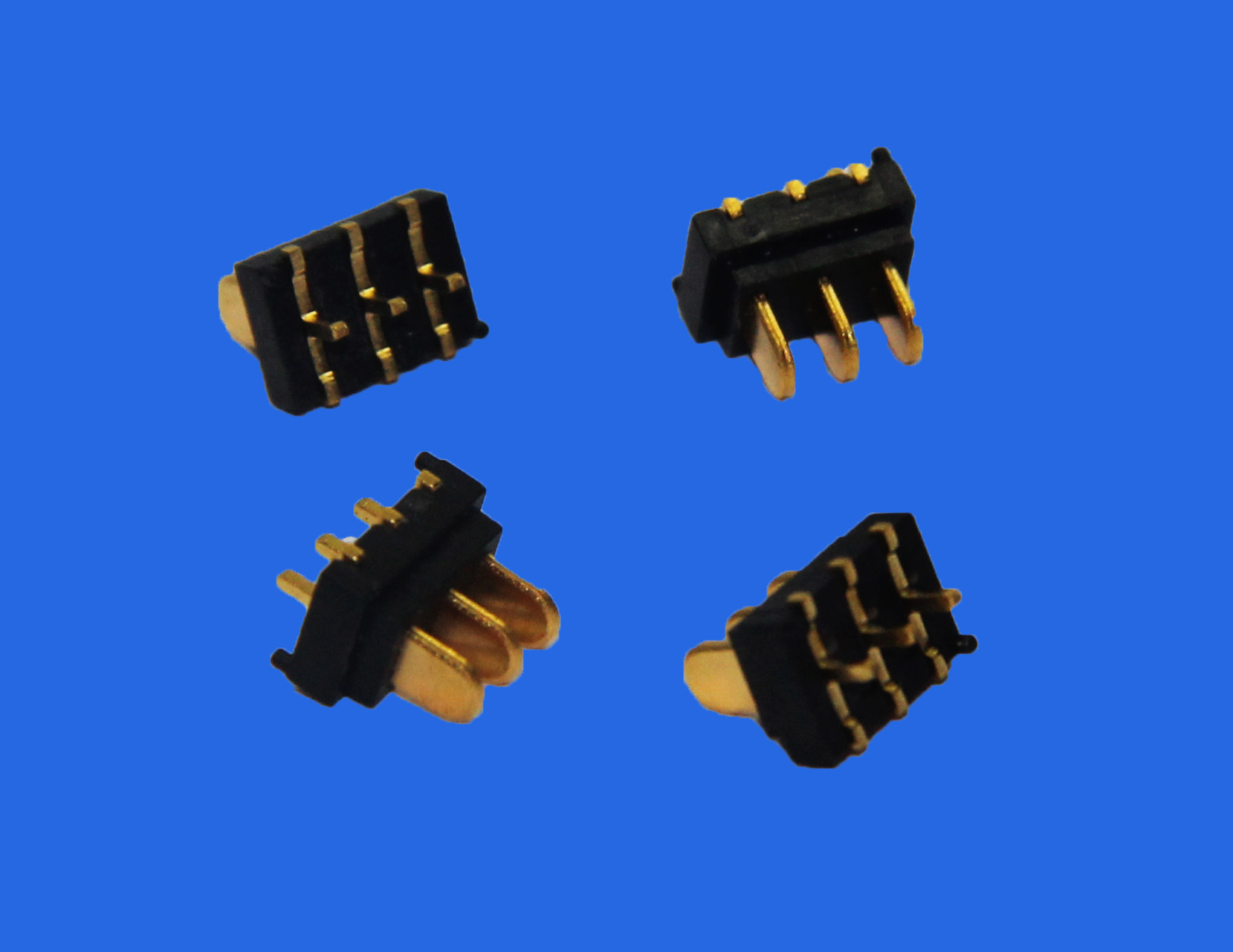 超小号刀片式3PIN电池座，运动相机3PIN电池连接器 3PIN电池接口