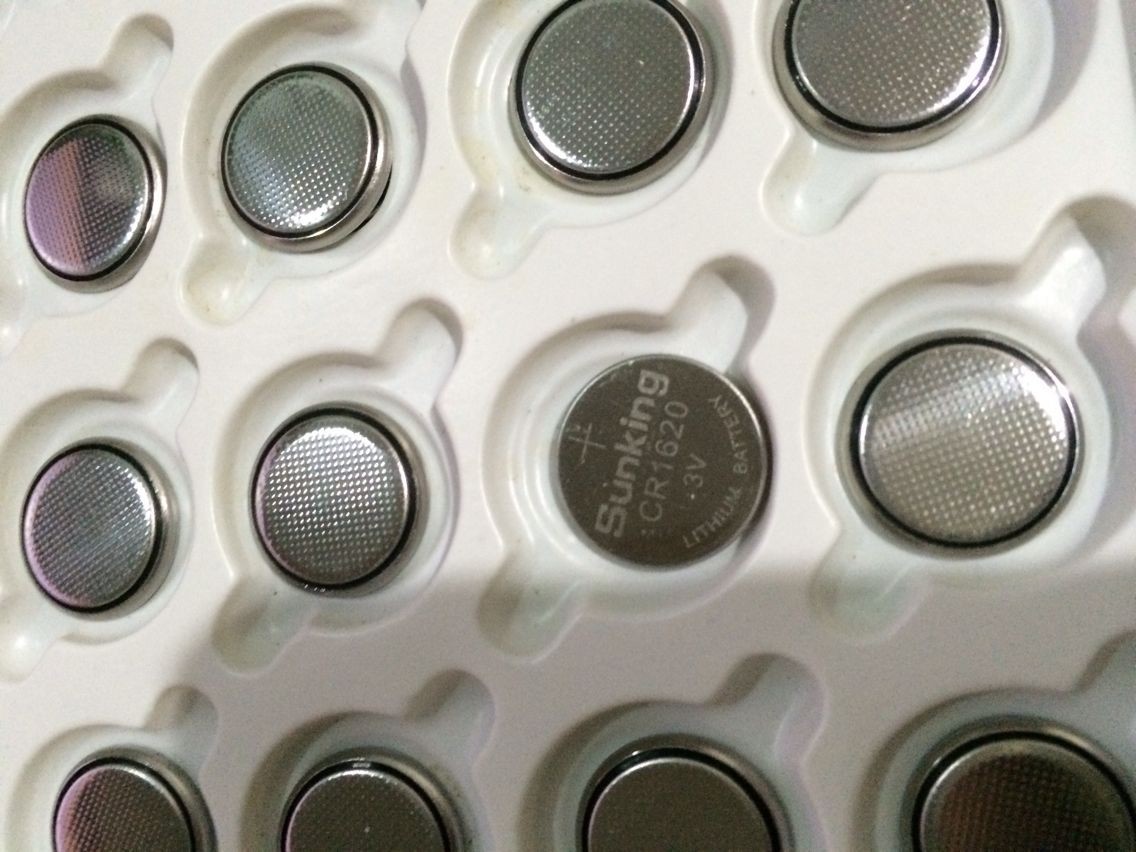 【聚鑫源】厂家直供CR1620纽扣电池电子表汽车遥控圆形扣式电池