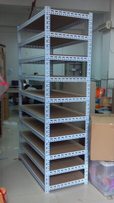 goods shelves Warehouse goods shelves universal Angle steel board goods shelves Produce wholesale Shenzhen Guangdong storage Angle steel goods shelves Manufactor