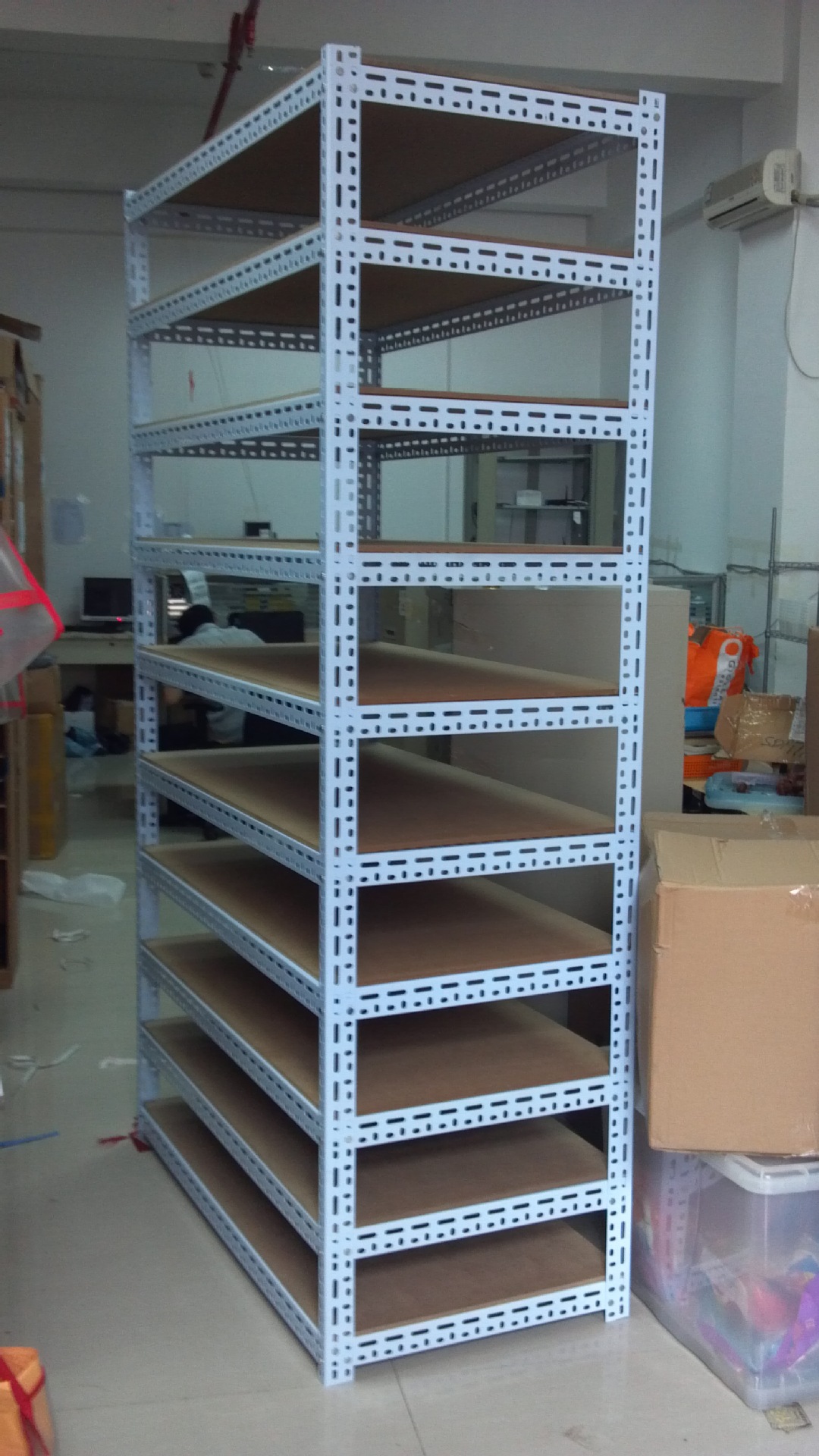 goods shelves Warehouse goods shelves universal Angle steel board goods shelves Produce wholesale Shenzhen Guangdong storage Angle steel goods shelves Manufactor