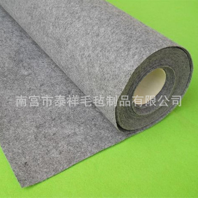 批发毛毡无纺布1mm厚度2毫米0.3cm彩色涤纶毛毡布