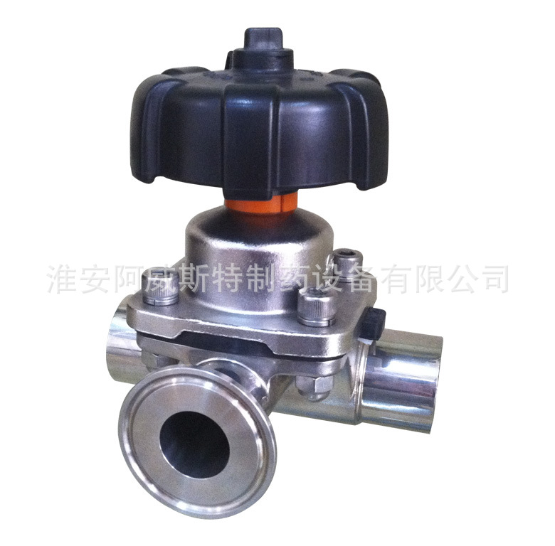 供应优质不锈钢316L卫生级隔膜阀