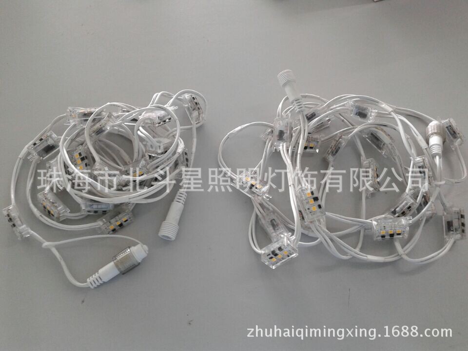 珠海绿色LED照明 LED爆闪灯串 LED频闪模块灯 LED装饰灯 星星灯串