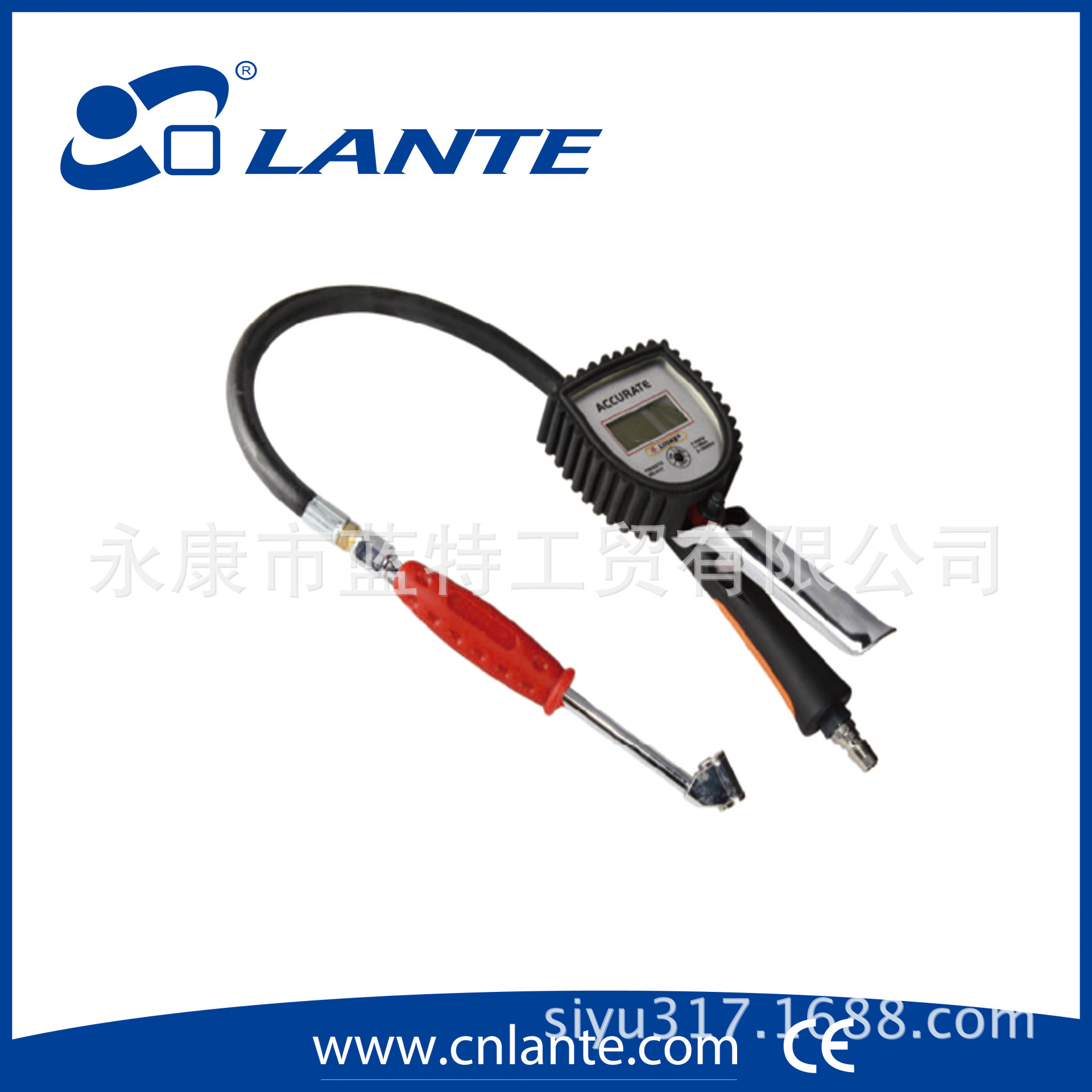 TG-A supply Pneumatic Tools multi-function Tire pressure gun Car care tools Automobile Service Cleaning Gun number digital display