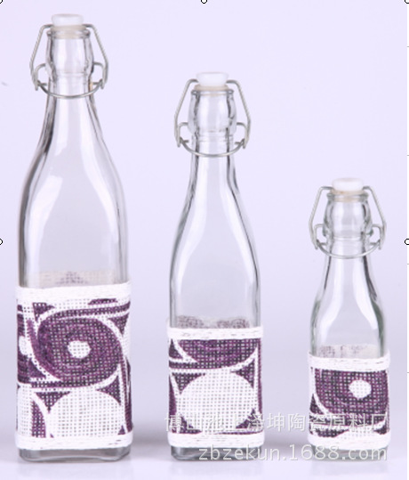 草編系列玻璃儲物罐調料瓶