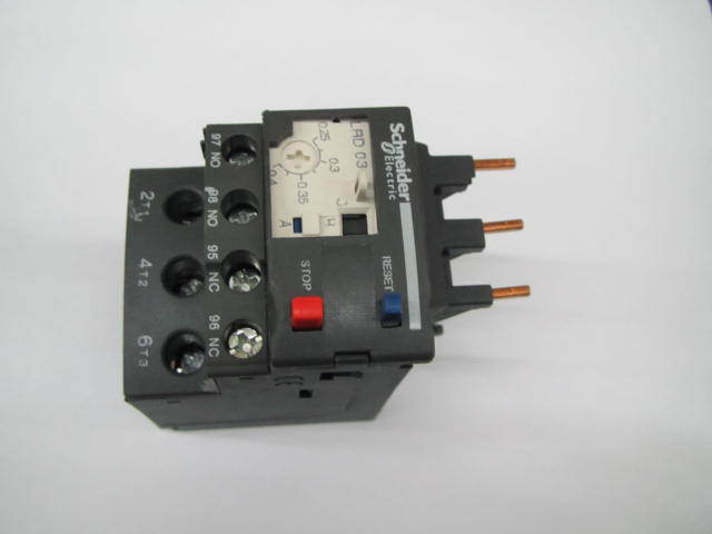 原装正品LRD03KN 0.25-0.4A Schneider过流保护热过载继电器