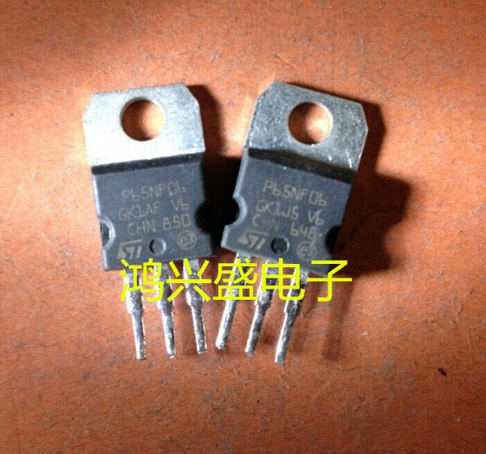 专营三极管批发P65NF06 65N06 STP65NF06专业仪器测试 现货供应