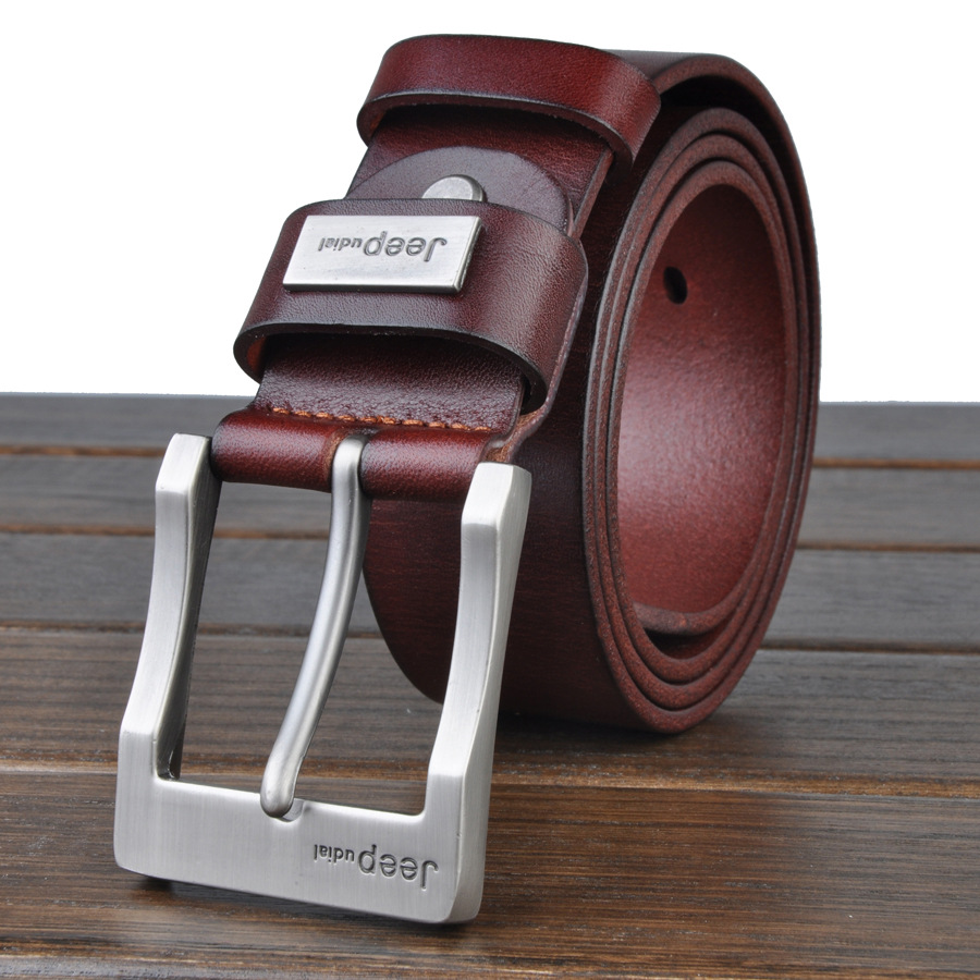 JP belt old wheel brand leather belt cas...
