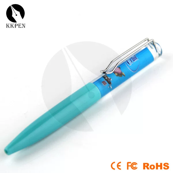 (Factory sales) oil pen, advertising ballpoint pen 2D 3D floating ball pen!! Pen