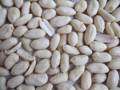 常年供应去皮花生米 生脱皮花生 厂家直批乳白花生仁 精选花生|ms