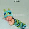 Children's photography props for new born for baby, woven sunshine suitable for photo sessions, sleeping bag, handmade, caterpillar