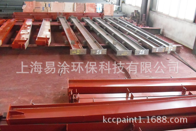 KCC水性钢结构涂料　铁红底漆　水性云铁中间漆