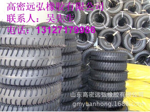 4.00-8农业手推车轮胎400-8羊角花轮胎4.00-8播种机轮胎400-8