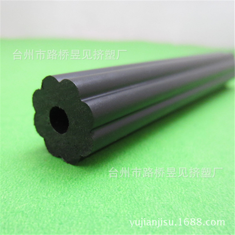 Productos de extrusión de plástico Barra de PVC barra redonda hueca Procesamiento de extrusión de varilla de plástico de PVC productos personalizados