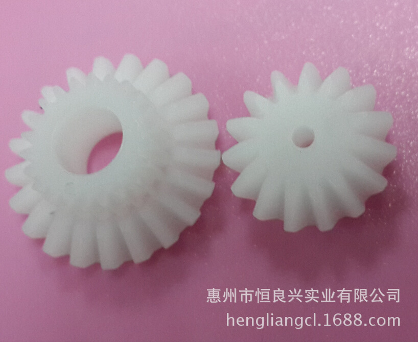 塑胶齿轮 伞齿 锥齿 塑胶配件  精密齿轮减速器直齿轮齿圈