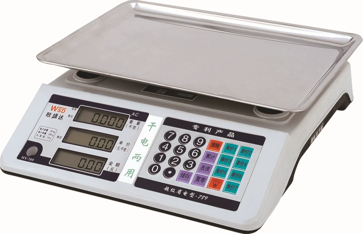 Специализируясь на предоставлении электронных весов Wangshengda 30 кг небольшие портативные весы для пищевых продуктов, электронные весы, прямые поставки