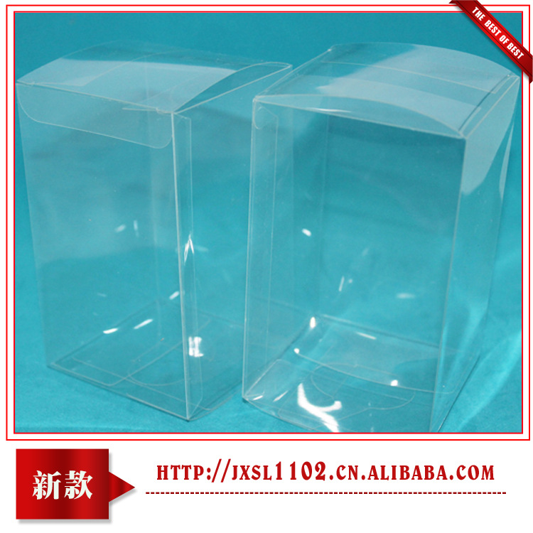 厂家直供各种PVC透明塑料盒 高品质印刷胶盒 做工精细折盒