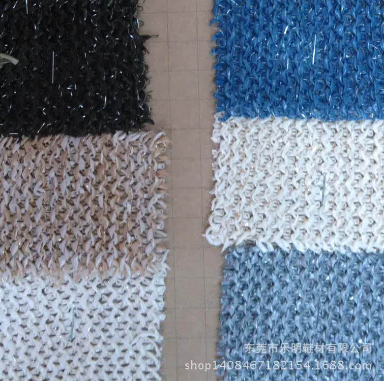 DB4071现货PP草面料适用鞋子帽子手袋箱包