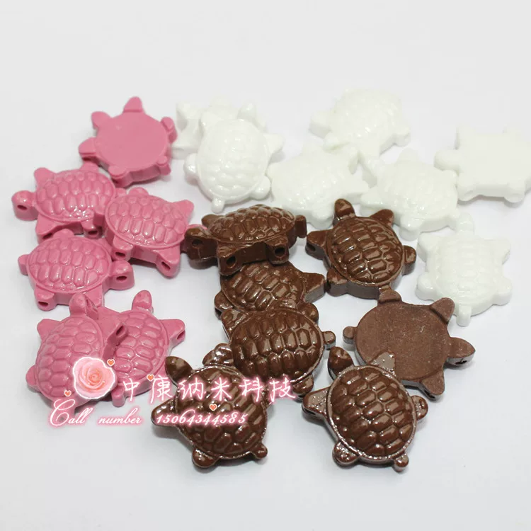 Оптовый Temaline Pearl Glaze Light Light Light Small Long Life Turtle Stone Little Turtle 3 Color Selection Jewelry Sanzhu