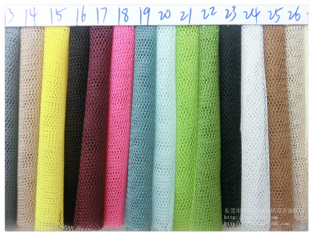 К knitted fabric clothes knitted side mesh