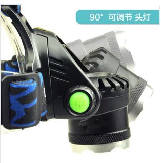 XML-T6 L2 LED强光头灯 伸缩变焦 充电远射防水V9钓鱼头灯批发