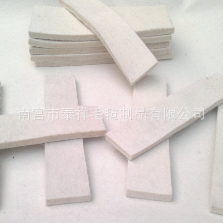 现货批发缓冲毛毡条 缓撞击羊毛毡条 防撞 毛毡条