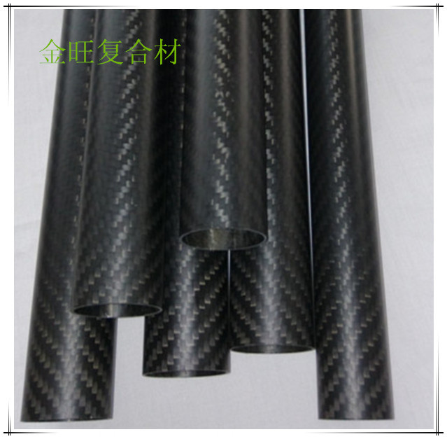 3K碳纤维卷管  厂家定 制高强横纹，斜纹碳管  模型用机械用碳管
