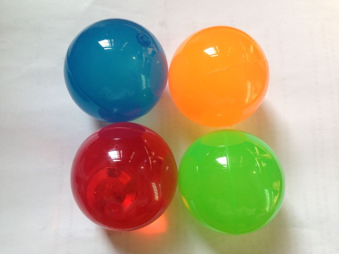 【2015厂家直销】彩色水球 含多条鱼水晶弹力球 pu彩色水球详情10