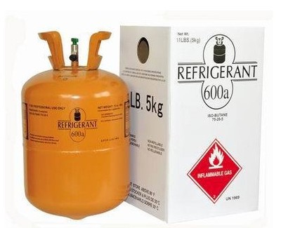 Manufactor wholesale supply Purity R600a Refrigerator Dedicated Excellence Refrigerant 99.9% Net weight 5kg Price
