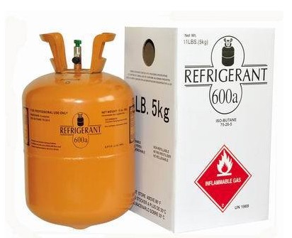 Manufactor wholesale supply Purity R600a Refrigerator Dedicated Excellence Refrigerant 99.9% Net weight 5kg Price